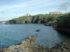 Headland Point from rocks on Towan Head